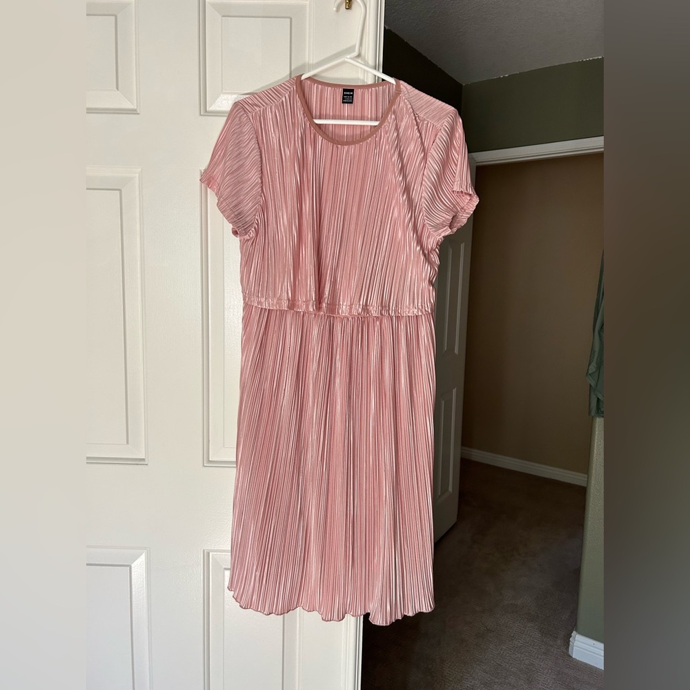 Pink Nursing Dress
